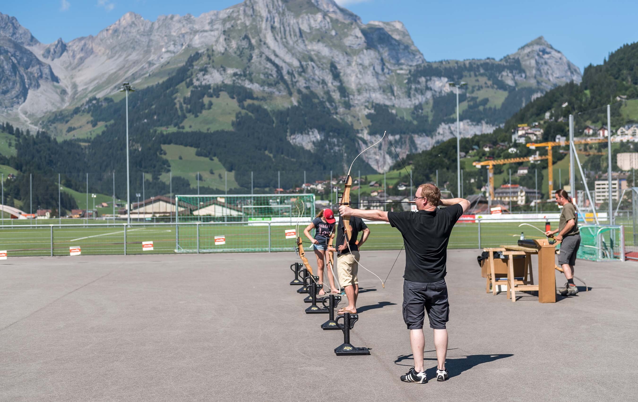Bogenschiessen seilpark engelberg 04